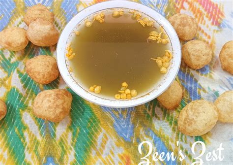 Pani Puri Water Recipe