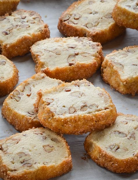 Pecan Shortbread Cookies Recipe