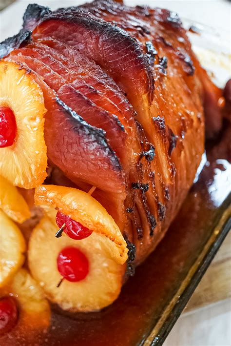 Pineapple Honey Glazed Ham Recipe