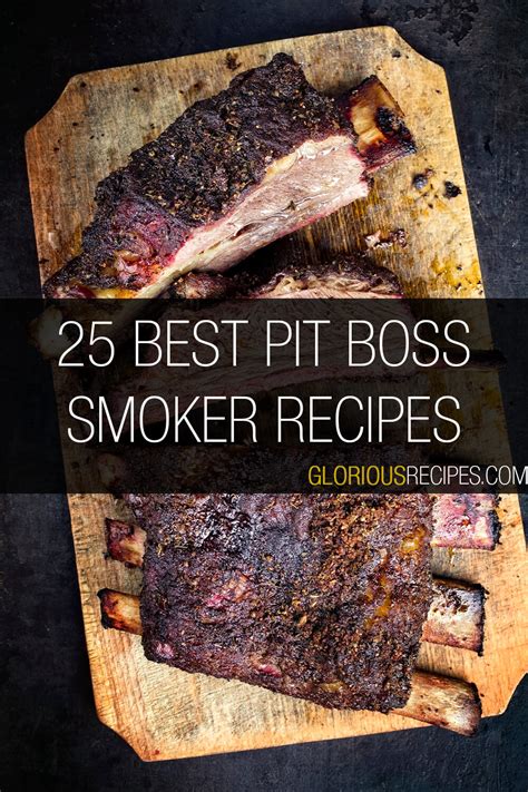 Pit Boss Smoker Recipes