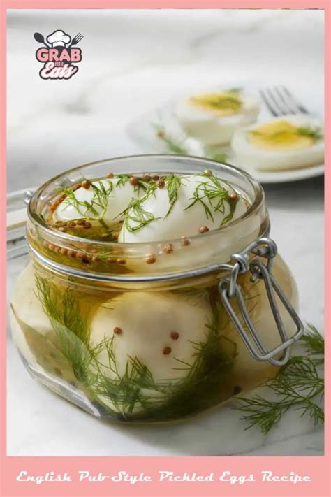 Pub Style Pickled Eggs Recipe