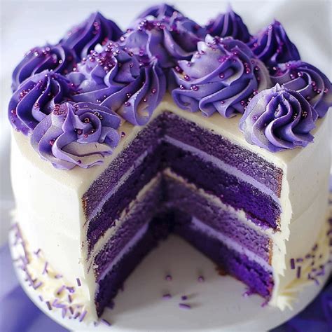 Purple Velvet Cake Recipe