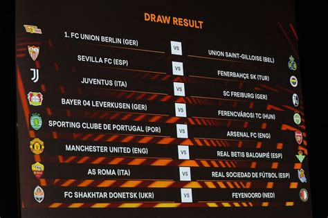 Real Sociedad's Europa League Round 16 Draw