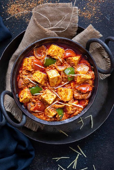 Recipe For Paneer Kadai