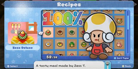 Recipes Paper Mario Ttyd