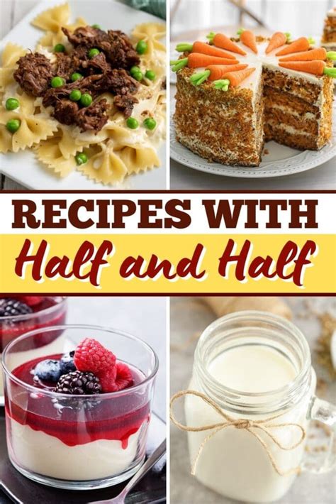 Recipes Using Half And Half