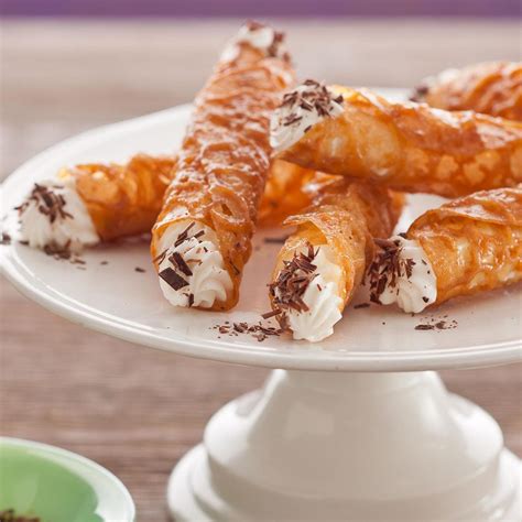 Recipes With Brandy Snaps