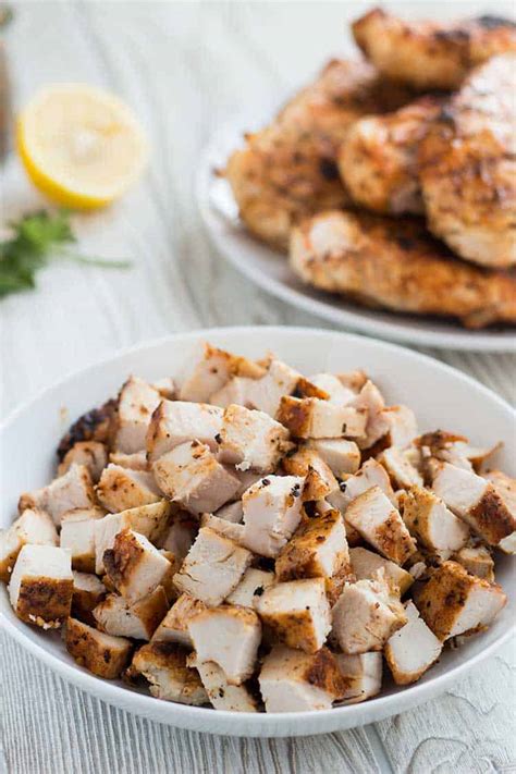 Recipes With Diced Chicken Meat