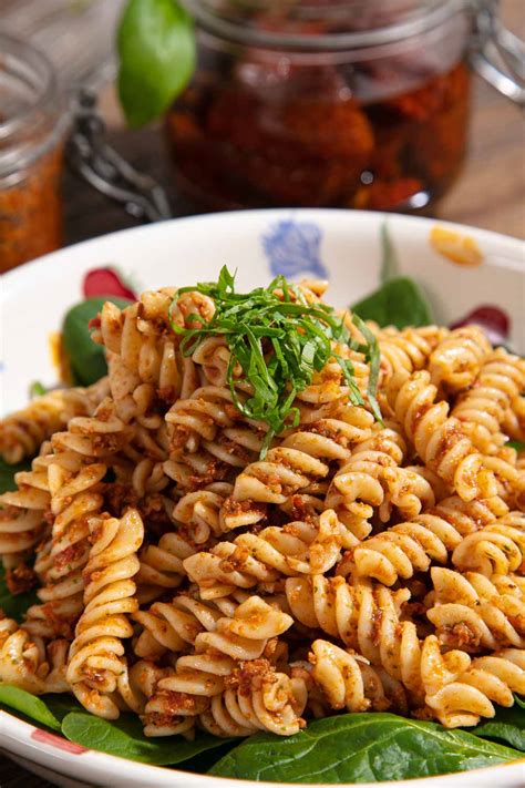 Red Pesto Pasta Recipe