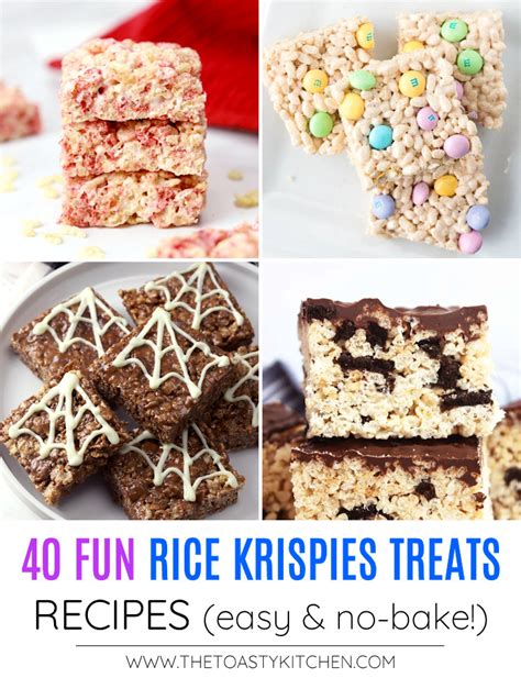 Rice Krispie Squares Recipes Variations