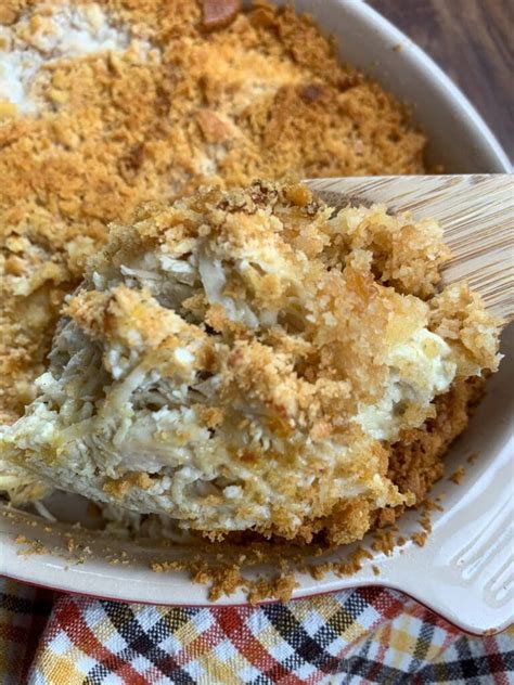 Ritz Cracker Chicken Casserole Recipe