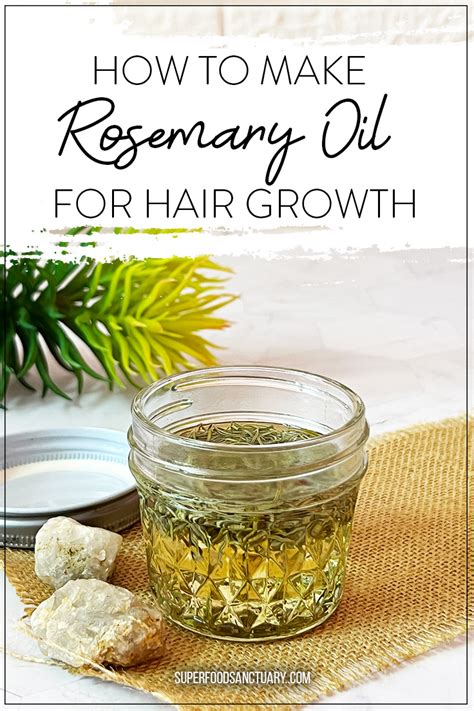 Rosemary Hair Oil Recipe