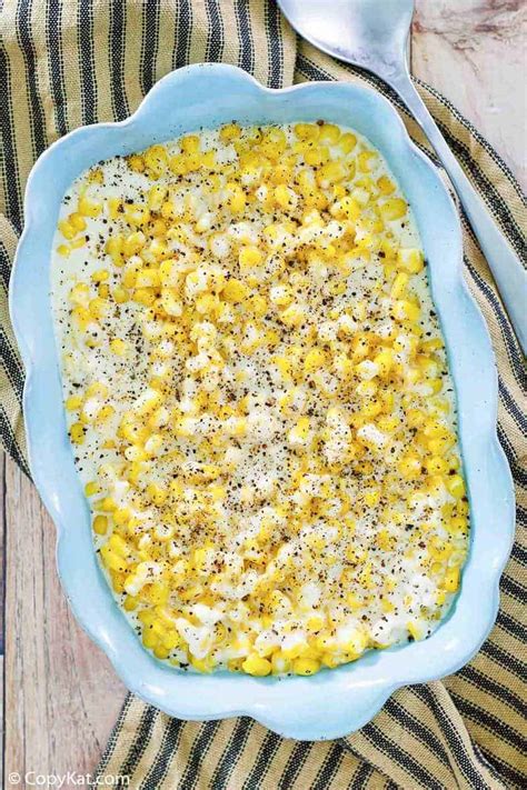 Rudy's Creamed Corn Recipe