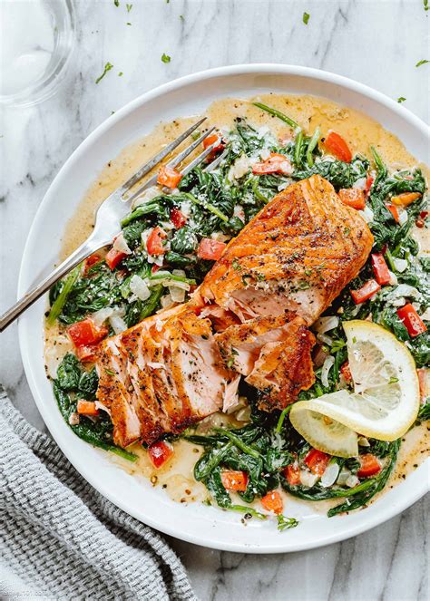 Salmon And Spinach Recipe