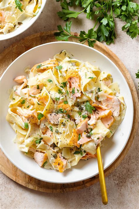 Salmon Pasta Recipes With Creme Fraiche