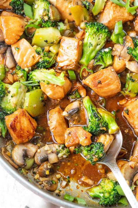 Salmon Stir Fry Recipe