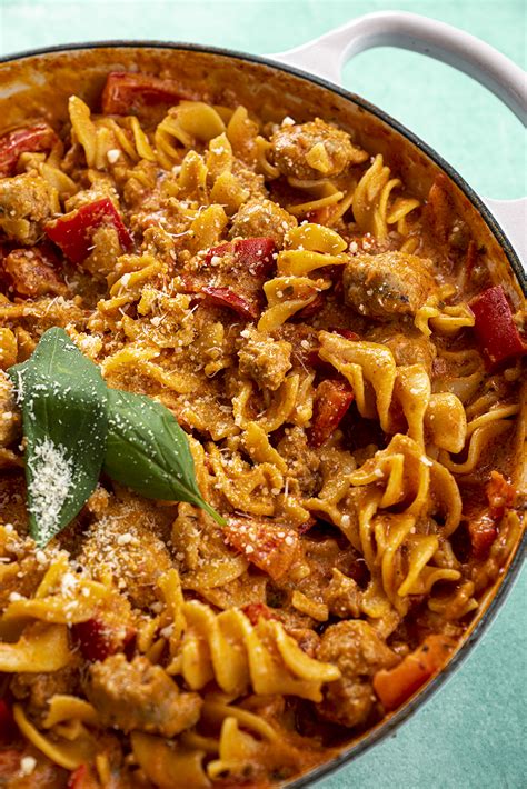 Sausage Tomato Pasta Recipe