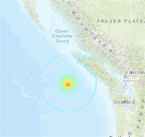 Sechelt Earthquake Shakes Vancouver Island