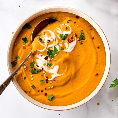 Simple Carrot And Lentil Soup Recipe