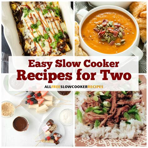 Slow Cooker Recipes For 2