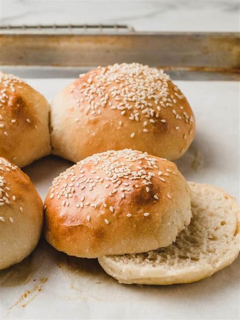 Sourdough Hamburger Bun Recipe