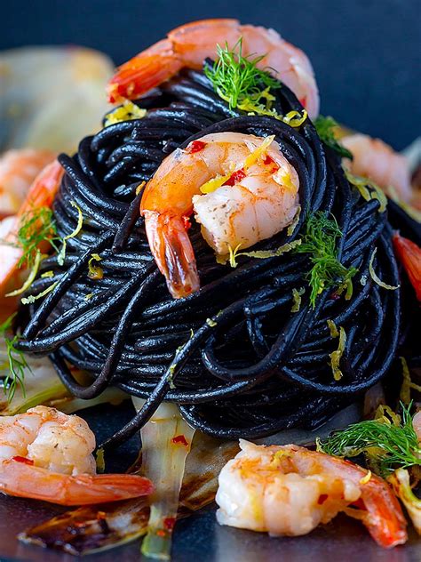 Squid Ink Pasta Recipe