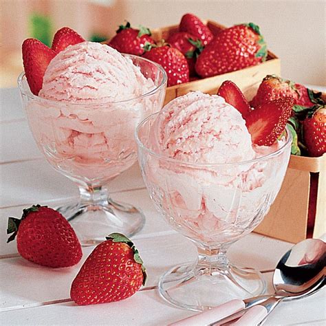 Strawberries And Cream Ice Cream Recipe