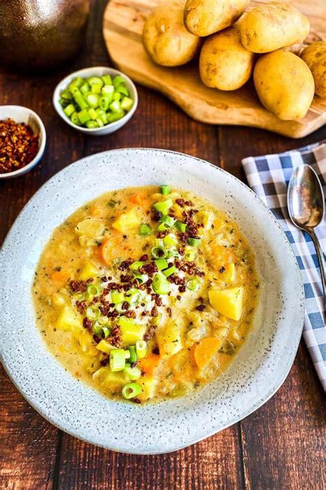 Vegan Potato Soup Recipe