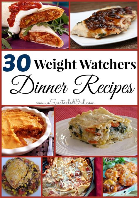 Weight Watchers Dinner Recipes